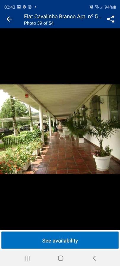 Flat No Hotel Cavalinho Branco Águas de Lindóia Eksteriør billede