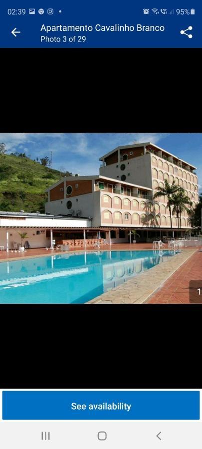 Flat No Hotel Cavalinho Branco Águas de Lindóia Eksteriør billede
